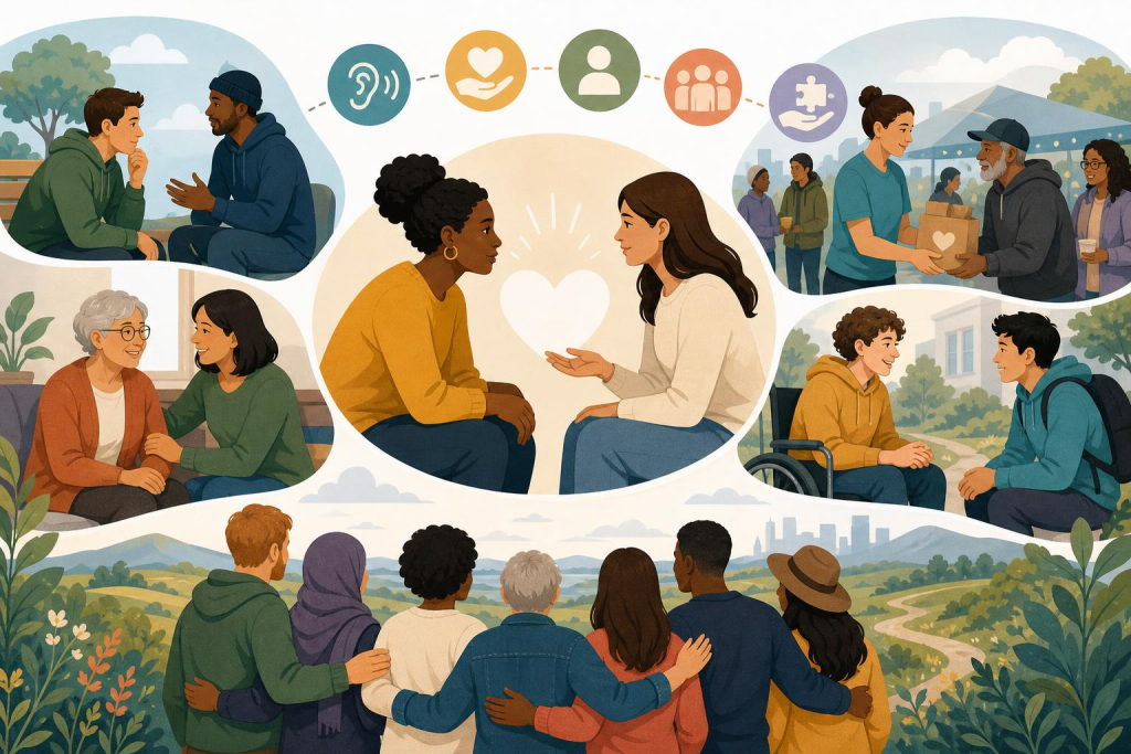 Compassion for All: Meeting People Where They Are with Dignity and Care visual guide