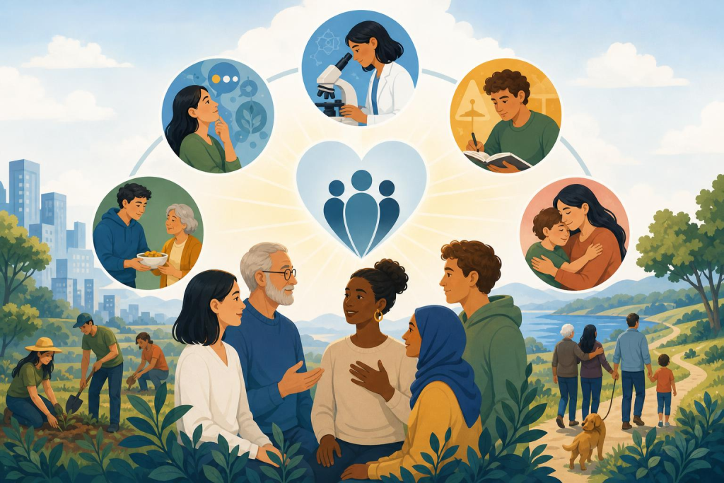 Humanist Compassion: Building Meaning Through Care visual guide