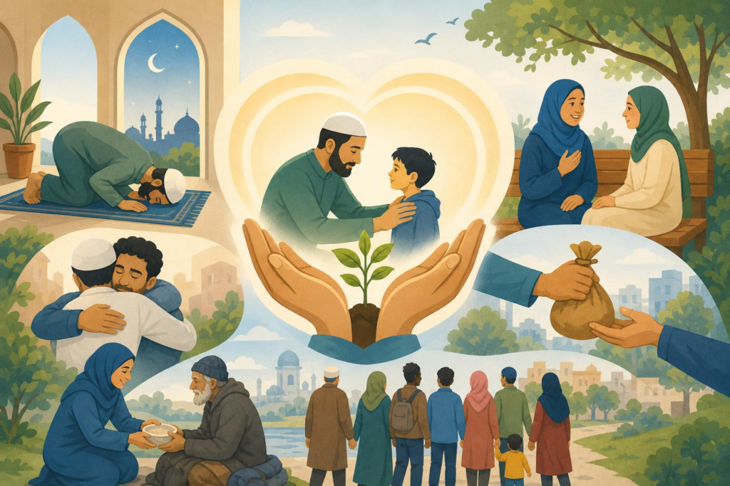 Compassion in Islam: Rahmah Explained Simply visual guide