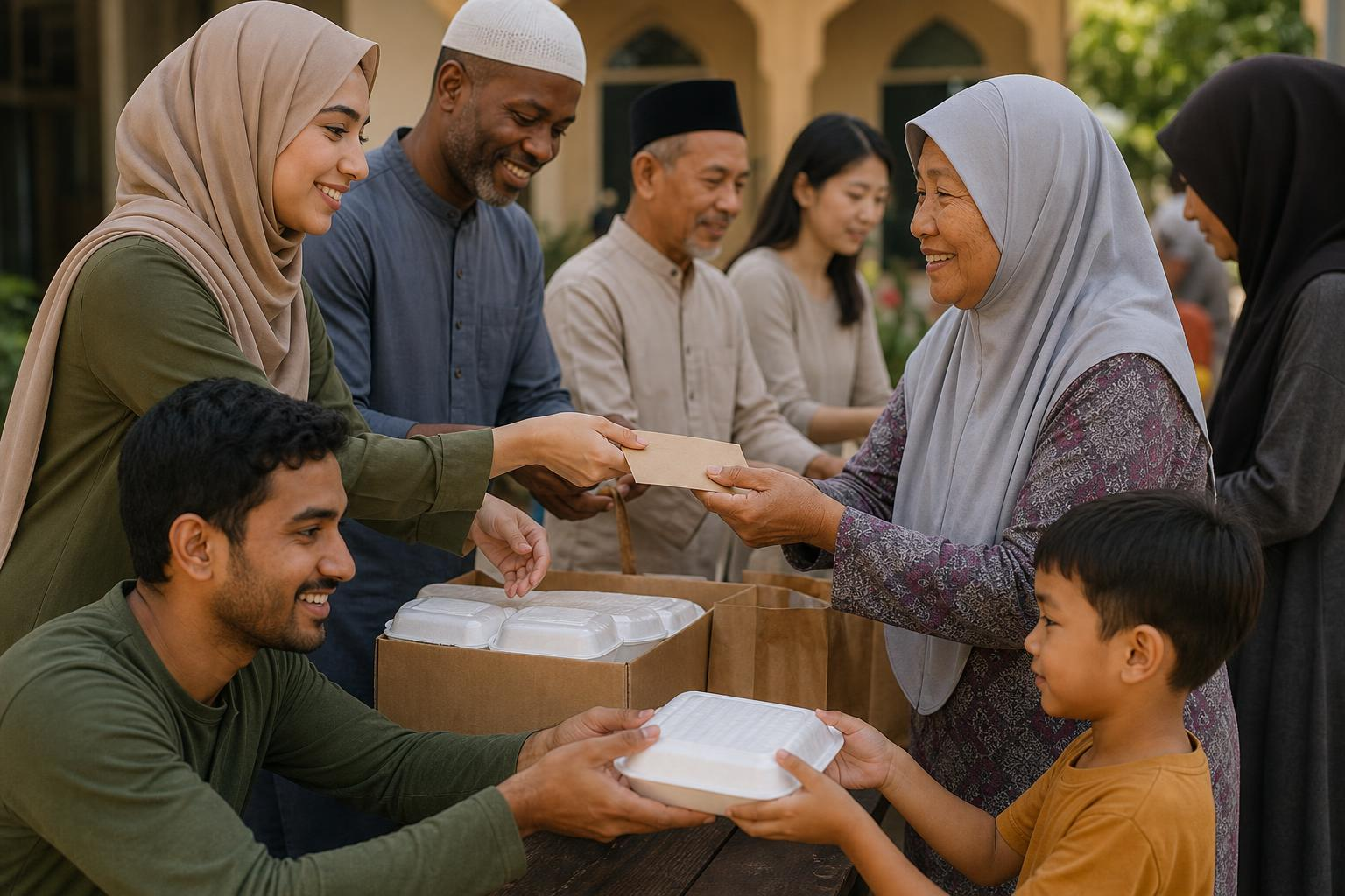 Muslim Charity Traditions: Zakat and Sadaqah