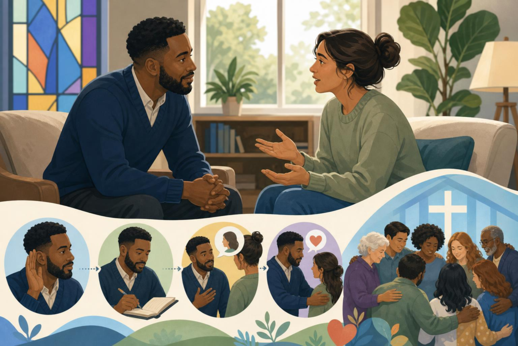Spiritual Leadership Listening: A Practical Guide visual guide