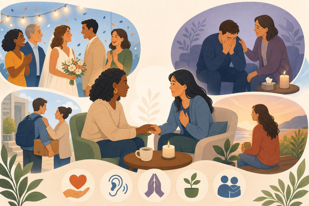Spiritual Support for Life Moments: A Gentle Guide visual guide