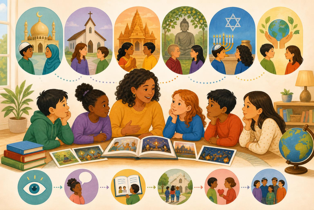 Teach Children Religious Diversity with Confidence visual guide