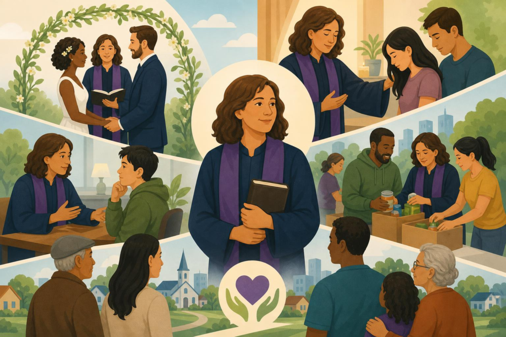 What Can an Ordained Minister Do in Community? visual guide