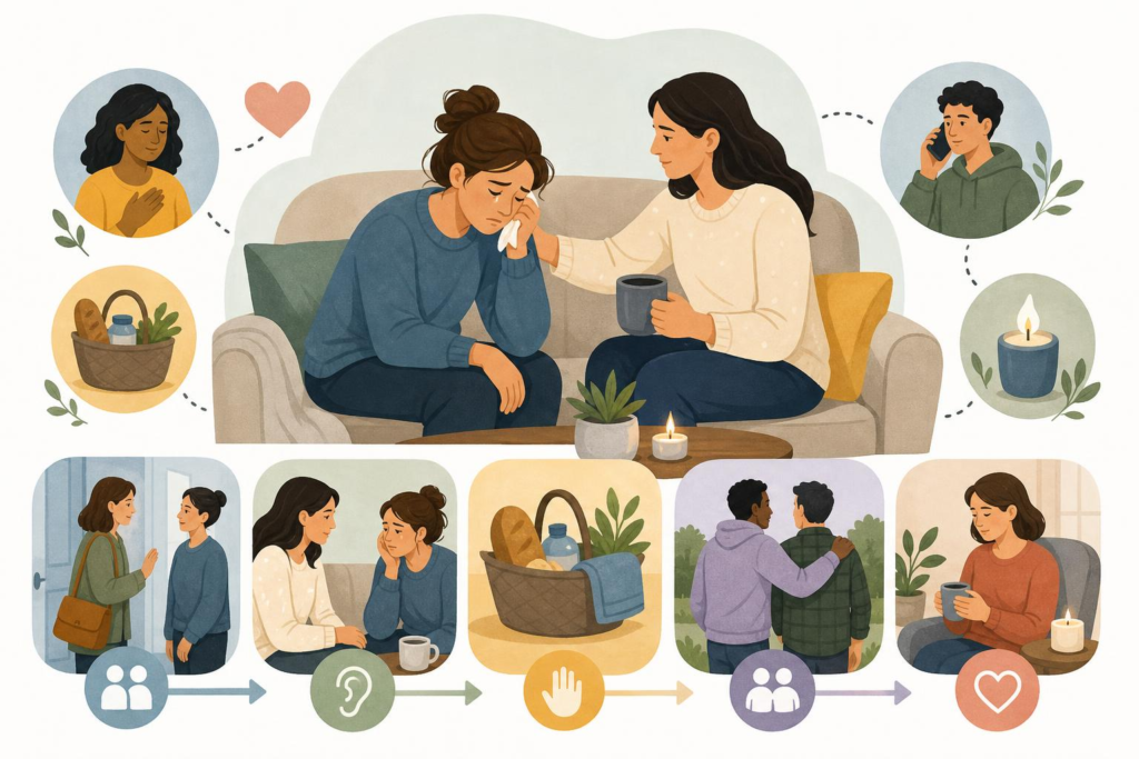 Gift of Presence: Caring Without Perfect Words visual guide