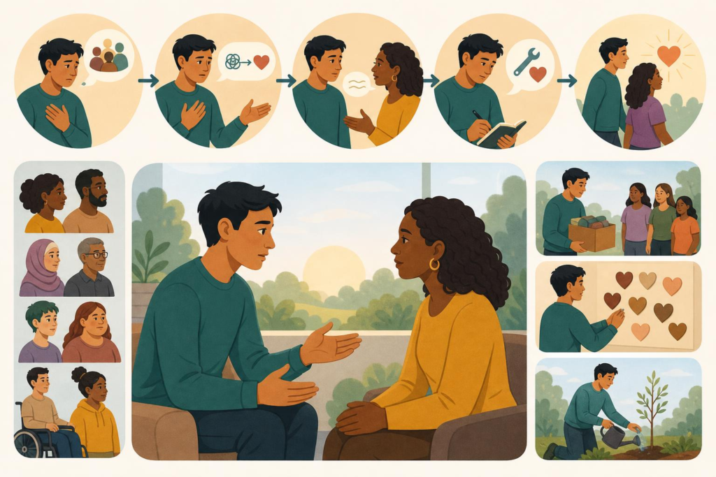 How to Apologize for an Offensive Comment visual guide