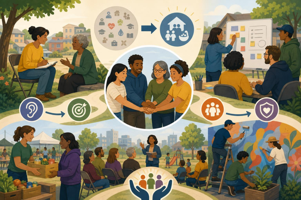 Start a Community Outreach Project: A Practical Guide visual guide